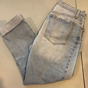 SOLD Abercrombie & Fitch mom high rise jeans NEW